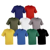 5 Pezzi - T-Shirt Da Lavoro Cofra Zanzibar 100% Cotone