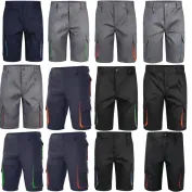 Bermuda bicolore da Lavoro Multitasche Velilla 103007