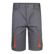 Bermuda bicolore da Lavoro Stretch Multitasche Velilla 103010S
