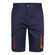 Bermuda bicolore da Lavoro Stretch Multitasche Velilla 103010S