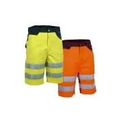 Bermuda da Lavoro Alta Visibilità Multitasche Cofra Visibile