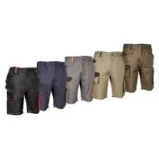 Bermuda da Lavoro Stretch Elasticizzati Multitasche Cofra Liegi