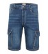 Bermuda in jeans da Lavoro Stretch Multitasche Velilla 103017S