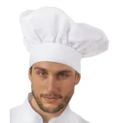 Berretto chef unisex 100% cotone Step One Horeca Siggi - 5 pezzi - 68SE0310/00-9000