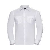 Camicia Da Lavoro a Maniche Lunghe Arrotolata Russell - JE918M Camicia Da Lavoro a Maniche Lunghe Arrotolata Russell - JE918M
