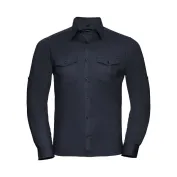 Camicia Da Lavoro a Maniche Lunghe Arrotolata Russell - JE918M Camicia Da Lavoro a Maniche Lunghe Arrotolata Russell - JE918M