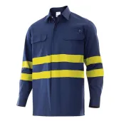 Camicia da Lavoro Alta Visibilità Ignifuga Antistatica Velilla 605002 Camicia da Lavoro Alta Visibilità Ignifuga Antistatica Velilla 605002
