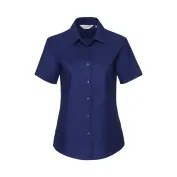 Camicia Da Lavoro Oxford Easy Care a Maniche Corte da Donna Russell - JE933F