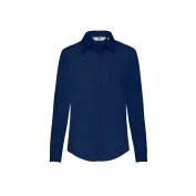 Camicia Da Lavoro Popeline da Donna Manica Lunga Fruit Of The Loom