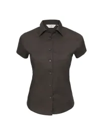 Camicia Da Lavoro Stretch a Maniche Corte da Donna Russell - JE947F