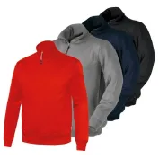 Felpa da lavoro con mezza zip Issa Line - 04820 Verena