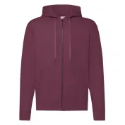 Felpa Da Lavoro Fruit Of The Loom con Cappuccio Foderato e Zip Lunga