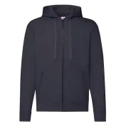 Felpa Da Lavoro Fruit Of The Loom con Cappuccio Foderato e Zip Lunga