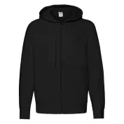 Felpa Da Lavoro Fruit Of The Loom Leggera con Cappuccio e Zip Lunga