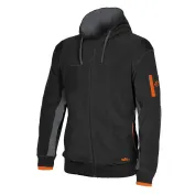 Felpa da lavoro in micropile con cappuccio ISSA LINE - 04807 Ortigara