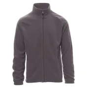 PAYPER Nepal Felpa Pile Uomo E Donna - Giacca Blouson Con Zip, Tasche Laterali, Collo Alto, Blu Navy, 3XL