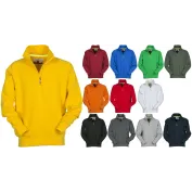 Felpa da lavoro Mezza Zip Manica e Cuciture Rinforzate Miami+ Donna - Payper