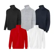 Felpa zip corta collo alto da Lavoro Velilla 105702
