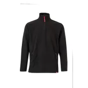 Felpa zip corta in pile da Lavoro Velilla 201501