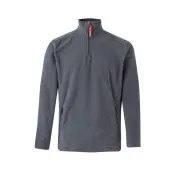 Felpa zip corta in pile da Lavoro Velilla 201501