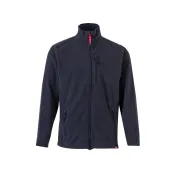 Felpa zip lunga in pile da Lavoro Multitasche Velilla 201502