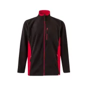 Felpa zip lunga in pile da Lavoro Multitasche Velilla 201504