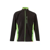 Felpa zip lunga in pile da Lavoro Multitasche Velilla 201504