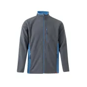 Felpa zip lunga in pile da Lavoro Multitasche Velilla 201504