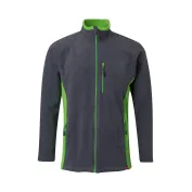 Felpa zip lunga in pile da Lavoro Multitasche Velilla 201504