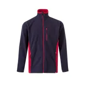 Felpa zip lunga in pile da Lavoro Multitasche Velilla 201504