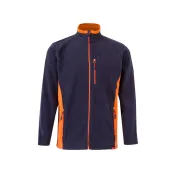 Felpa zip lunga in pile da Lavoro Multitasche Velilla 201504