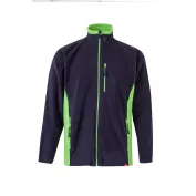 Felpa zip lunga in pile da Lavoro Multitasche Velilla 201504