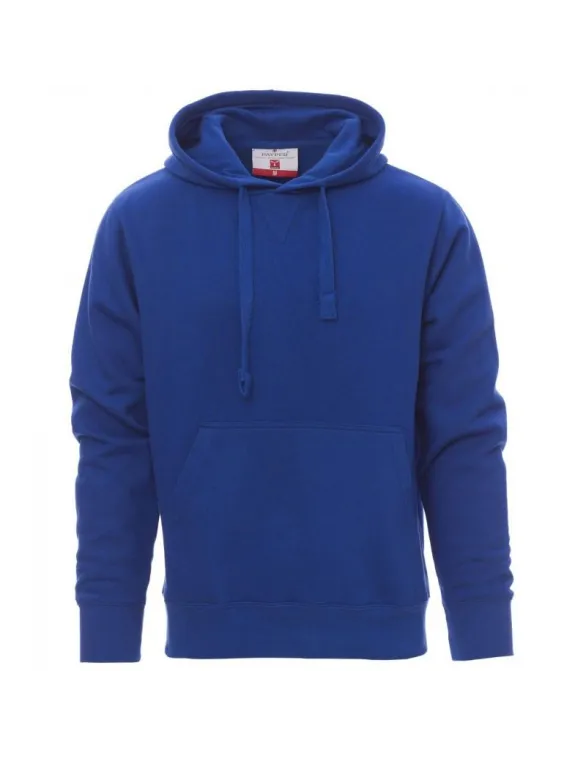 Felpa Con Cappuccio Uomo PAYPER Toronto - Manica Lunga, Misto Cotone, Grigio Melange