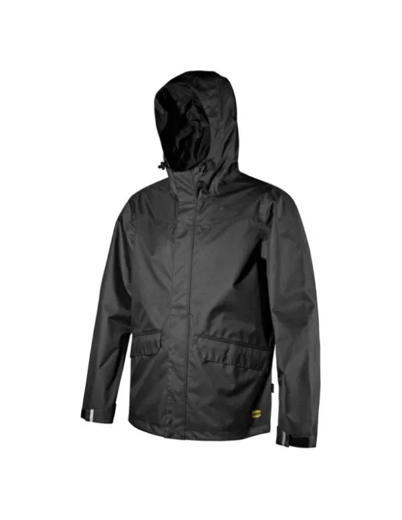 Giacca Antipioggia con cappuccio regolabile Diadora Rain Jacket