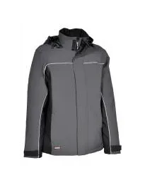 Giacca con Cappuccio da Lavoro Softshell Stretch Elasticizzata Multitasche Cofra Norway