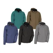 Giacca con Capuccio da Lavoro Stretch Elasticizzata Softshell Cofra Vannas con Interno in Pile Giacca con Capuccio da Lavoro Stretch Elasticizzata Softshell Cofra Vannas con Interno in Pile