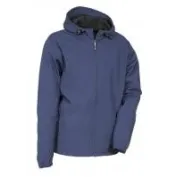 Giacca con Capuccio da Lavoro Stretch Elasticizzata Softshell Cofra Vannas con Interno in Pile Giacca con Capuccio da Lavoro Stretch Elasticizzata Softshell Cofra Vannas con Interno in Pile