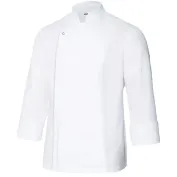 Giacca coreana Cuoco da Lavoro 100% Cotone maniche lunghe Velilla 405204 Giacca coreana Cuoco da Lavoro 100% Cotone maniche lunghe Velilla 405204
