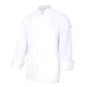 Giacca coreana Cuoco da Lavoro maniche lunghe 100% Cotone Velilla 405208A Giacca coreana Cuoco da Lavoro maniche lunghe 100% Cotone Velilla 405208A