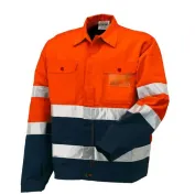 Giacca da lavoro Alta visibilità Issa Line Hi-vis Fustagno 8547