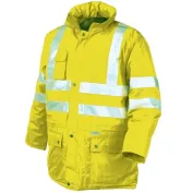 Giacca Impermeabile Traspirante Alta Visibilità ISSA LINE - 04643N