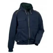 Giacca in Pile con Cappuccio da Lavoro Multitasche Cofra Potsdam