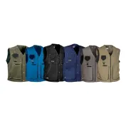 Gilet da Lavoro Multitasche Cofra Zurich 100% Cotone Canvas