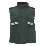 Gilet Softshell Multitasche con Interno Imbottito e Cappuccio Staccabile Flight - Payper