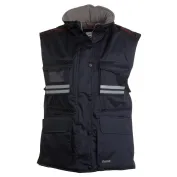 Gilet da lavoro Multitasche con Interno Imbottito e Cappuccio Staccabile Flight Donna - Payper