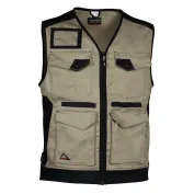 Gilet da Lavoro Stretch Multitasche Cofra Kunir V616 Gilet da Lavoro Stretch Multitasche Cofra Kunir V616