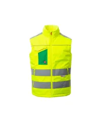Gilet Imbottito Unisex da lavoro Alta Visibilità Multitasche Payper Task AY 7272