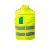 Gilet Imbottito Unisex da lavoro Alta Visibilità Multitasche Payper Task AY 7272