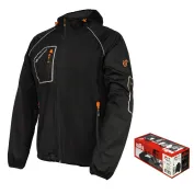 Giubbino softshell impermeabile con cappuccio ISSA LINE - 04514B THINY