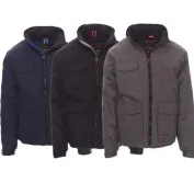 Giubbotto da lavoro Multitasche con Cappuccio Richiudibile Renegade - Payper